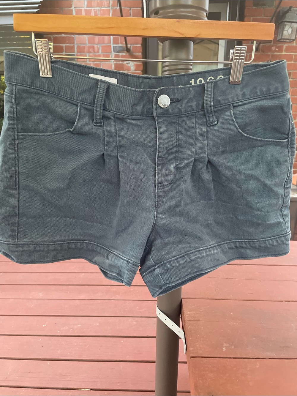 Gap 1969 Jean Shorts- RARE - slate blue